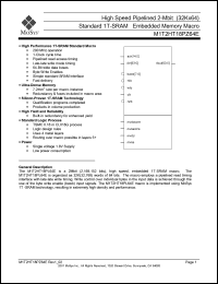 M1T2HT18PE64E Datasheet