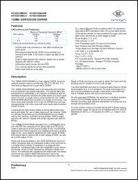 NT5DS16M8AW-66 Datasheet