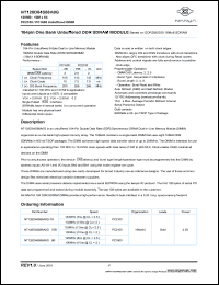 NT128D64S88A0G-7K Datasheet