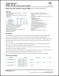 NT128D64S88A2GM-8B Datasheet