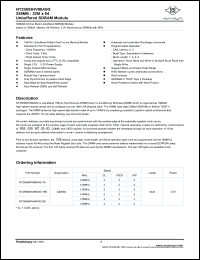 NT256S64V88A0G-75B Datasheet