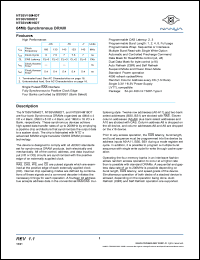 NT5SV16M4DT-7K Datasheet