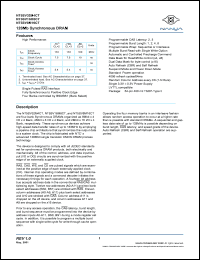 NT5SV16M8CT-7K Datasheet