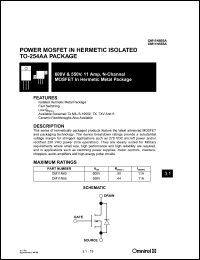 OM11N60SA Datasheet