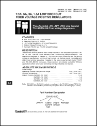 OM185-5NM Datasheet