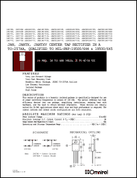 1N6771 Datasheet