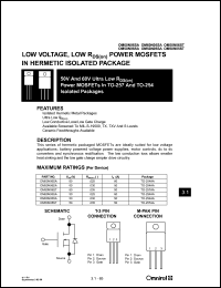OM50N06SA Datasheet
