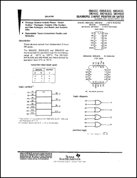 SNJ54S374FK Datasheet