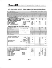 OM200F120CMD Datasheet