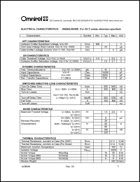 OM3105P Datasheet