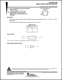 SN74AHC1G02DBVR Datasheet