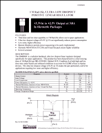 OMR9601SCP Datasheet