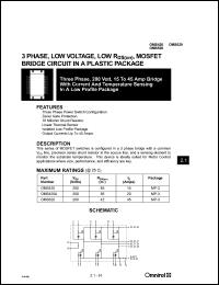 OMS520 Datasheet