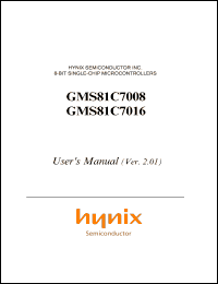 GMS81C7016Q Datasheet