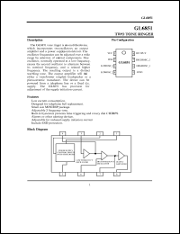 GL6851 Datasheet