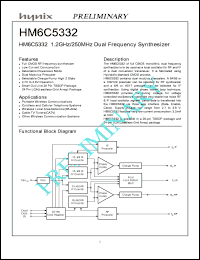 HM6C5332 Datasheet