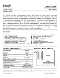HV7121B-COF Datasheet
