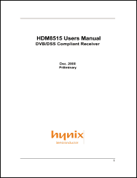 HDM8513AP Datasheet