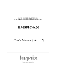 HMS81C4360SK Datasheet