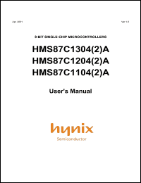 HMS87C1202A Datasheet