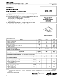 2N6439 Datasheet
