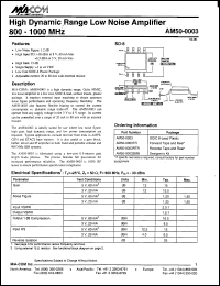 AM50-0003TR Datasheet