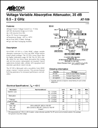 AT-109 Datasheet