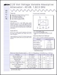 AT-119TR-3000 Datasheet