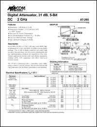 AT-260 Datasheet