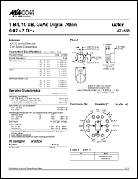 AT-357SMA Datasheet