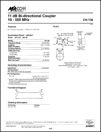 CH-138 Datasheet