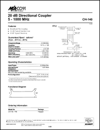 CH-140 Datasheet