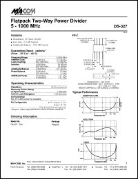 DS-327 Datasheet