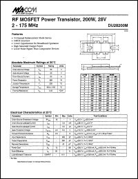 DU28200M Datasheet