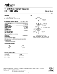 DCG-10-4BNC Datasheet