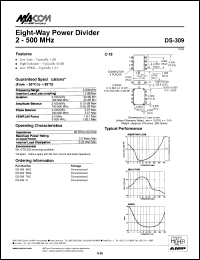 DS-309SMA Datasheet