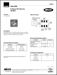 EIN13 Datasheet