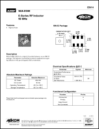 EIN14 Datasheet