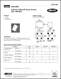 ELPD-290 Datasheet
