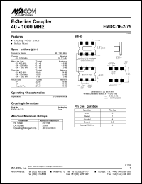 EMDC-16-1-75 Datasheet