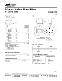ESMD-169TR Datasheet