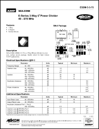ESSM-3-3-75 Datasheet