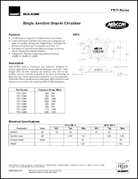 FR11-0002 Datasheet