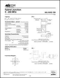 HH-109 Datasheet