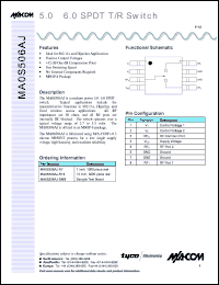 MA0S506AJ-R13 Datasheet