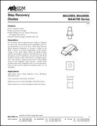 MA44631C Datasheet