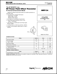 MRF134 Datasheet