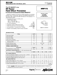 MRF173 Datasheet