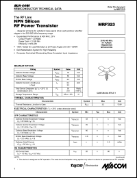 MRF323 Datasheet