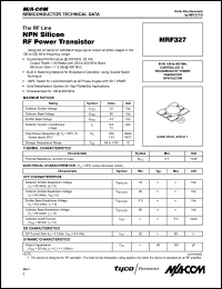 MRF327 Datasheet